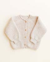 Hvid Cardigan Inga Cream