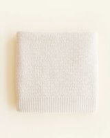 Hvid blanket Dora Cream