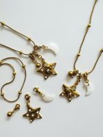 ByMelo ketting ster en maan