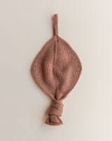 Hvid Titi Comforter wollen speendoekje Terracotta