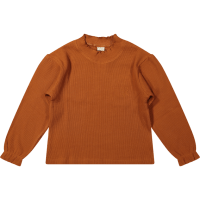 Shirt Miki Rib Waffle Leather Brown Riffle Amsterdam