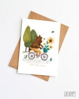 Beterschapskaart Veel beterschap Zonnebloemen Adams Arts