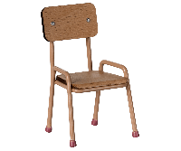 Maileg stoel Dark Powder