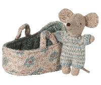 Baby Muis in reiswieg van Maileg