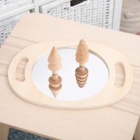 Tickit houten spiegel