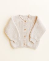 Hvid Cardigan Inga Cream