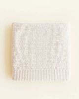 Hvid blanket Dora Cream