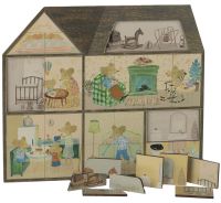 Maileg houten puzzel muizen boerderij