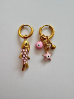 ByMelo oorbellen Vis