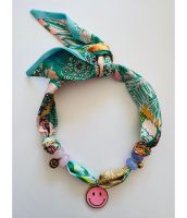 ByMelo bandana ketting Smiley