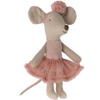 Ballerina Muis Rose | Kleine Zus