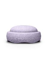 Stapelstein Pastel violet lichtviolet losse steen