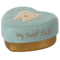 Maileg tandendoosje blauw mint