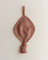 Hvid Titi Comforter wollen speendoekje Terracotta