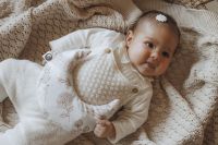 Warmtemaantje katoen Flowers