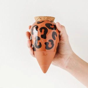 Pepin Olla Luipaard Koffie watergeefsysteem keramiek