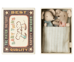 Baby Tweeling Maileg in luciferdoosje