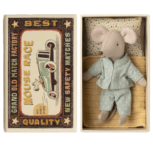Maileg Kleine Broer Muis in luciferdoos