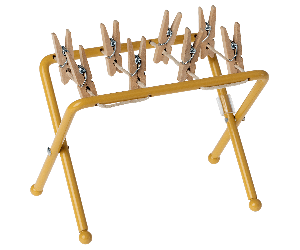 Droogrek met knijpers van Maileg