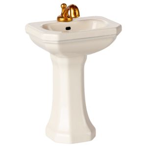 Maileg wastafel met gouden kraan