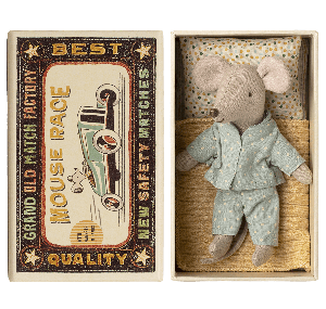 Maileg Kleine Broer Muis in luciferdoos