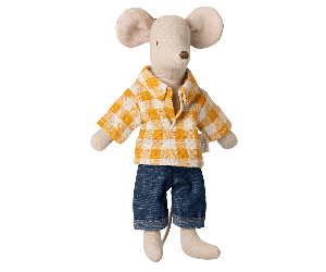 Papa Muis Wit Maileg