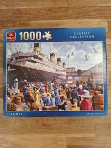 Tweedehands puzzel Hallstatter Lake 1000 stukjes