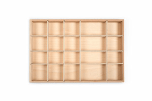 Sorteerbak van Grapat met 20 vakken