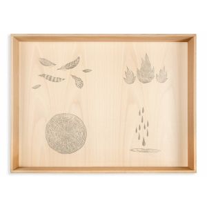 Houten speelbak van Grapat