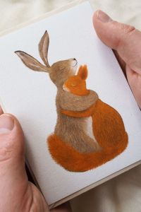 Kaart Cuddle van Getekenddoorzusje