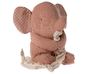 Muziekknuffel Olifant Old Rose