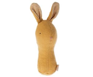 Maileg rammelaar Konijn Dusty Yellow