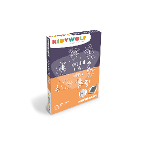 Aanvulsets voor Kidydraw Mini tekentablet, 60 kaarten