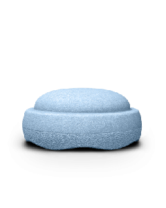 Stapelstein Pastel blauw lichtblauw losse steen