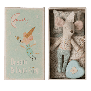 Maileg tandenfee muis blauw