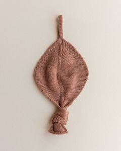 Hvid Titi Comforter wollen speendoekje Terracotta