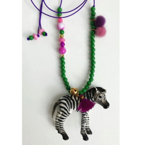 ByMelo dierenketting Zizi Zebra